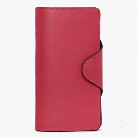 Шкіряний жіночий гаманець Yoshi Y1311 3 (Fuchsia) купити недорого в Ти Купи