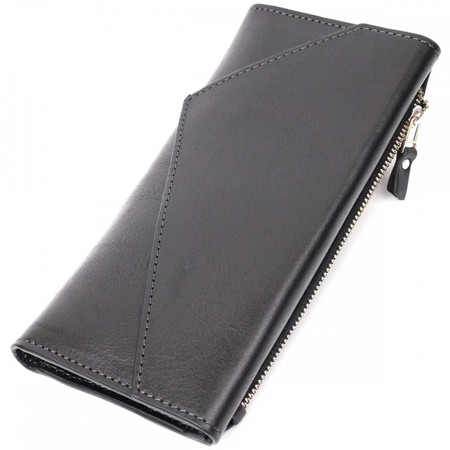 Шкіряний жіночий гаманець ручної роботи GRANDE PELLE 11646 купити недорого в Ти Купи