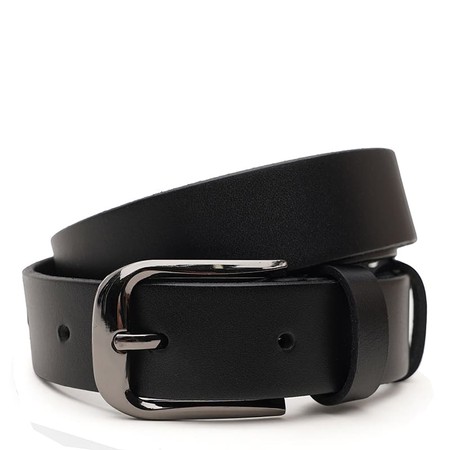 Женский кожаный ремень Borsa Leather V1FX60-black купить недорого в Ты Купи