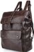 Чоловічий шкіряний рюкзак Vintage 14619 Темно-коричневий