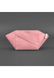Женская кожаная косметичка BlankNote розовая Краст BN-CB-2-PINK-PEACH