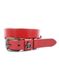 Женский кожаный ремень 2,8х100-115 см Weatro Красный kit-3cm-kozh-0023