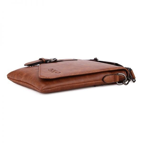 Мужская сумка POLO VICUNA (8838-2-KH) светло-коричневая купить недорого в Ты Купи