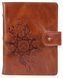 Кожаный картхолдер Hi Art &laquo;Mehendi Classic&raquo; CH-06 Crystal Amber