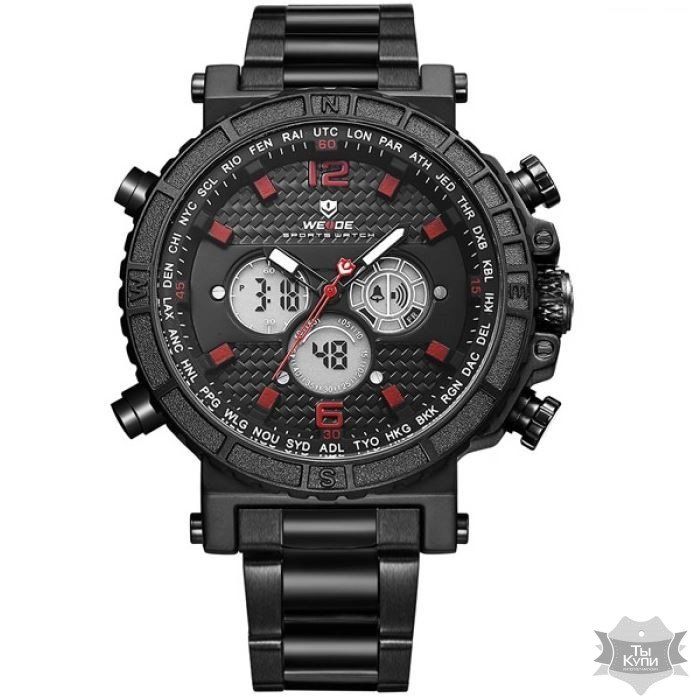 Чоловічий наручний годинник Weide Maestro (+1801) купити недорого в Ти Купи