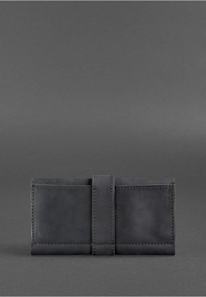 Кожаный кошелек BlankNote 3.0 графит bn-pm-3-g-kr купить недорого в Ты Купи