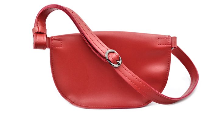 Женская сумка на пояс (бананка) Weatro Цвет Красный nw-bnnka-kz-022 купить недорого в Ты Купи