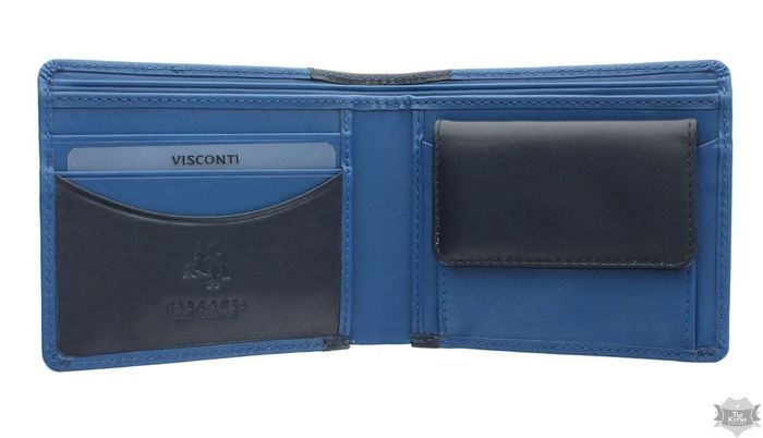 Гаманець Visconti Lucca LC37 BLUE MULTI купити недорого в Ти Купи