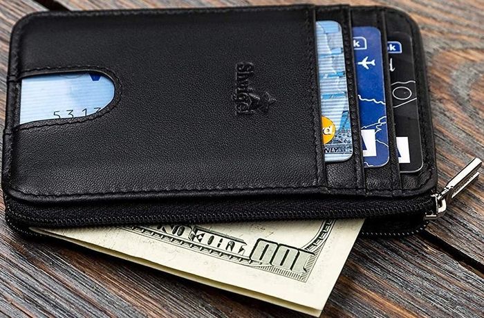 Мужской кошелек с RFID защитой SHVIGEL 11126 Черный купить недорого в Ты Купи