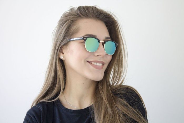 Сонцезахисні дзеркальні окуляри унісекс 9904-3 купити недорого в Ти Купи