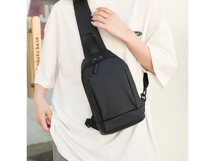 Текстильна чоловіча сумка через плече Confident ATN02-233A купити недорого в Ти Купи
