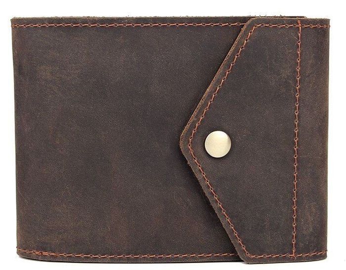Чоловіче портмоне з натуральної шкіри Vintage 14975 купити недорого в Ти Купи