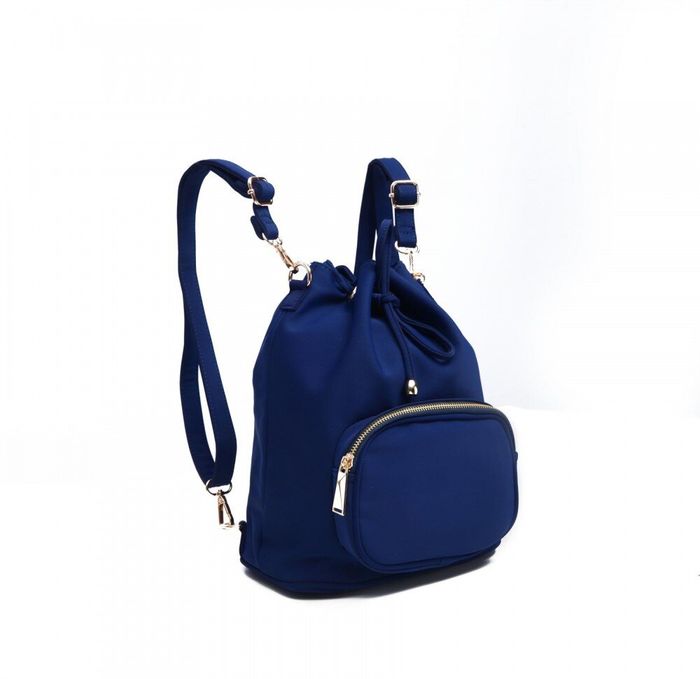 Женский нейлоновый синий рюкзак Vintage 14806 Синий купить недорого в Ты Купи