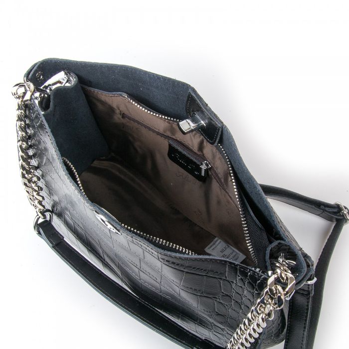 Жіноча шкіряна сумка ALEX RAI 03-01 3202 black купити недорого в Ти Купи