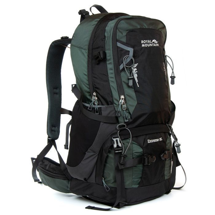 Рюкзак Туристический нейлон Royal Mountain 8368-55L black купить недорого в Ты Купи