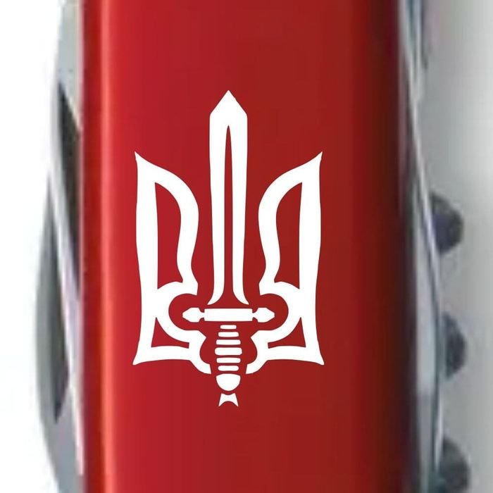 Складной нож Victorinox SPARTAN UKRAINE Трезубец ОУН бел. 1.3603_T0300u купить недорого в Ты Купи
