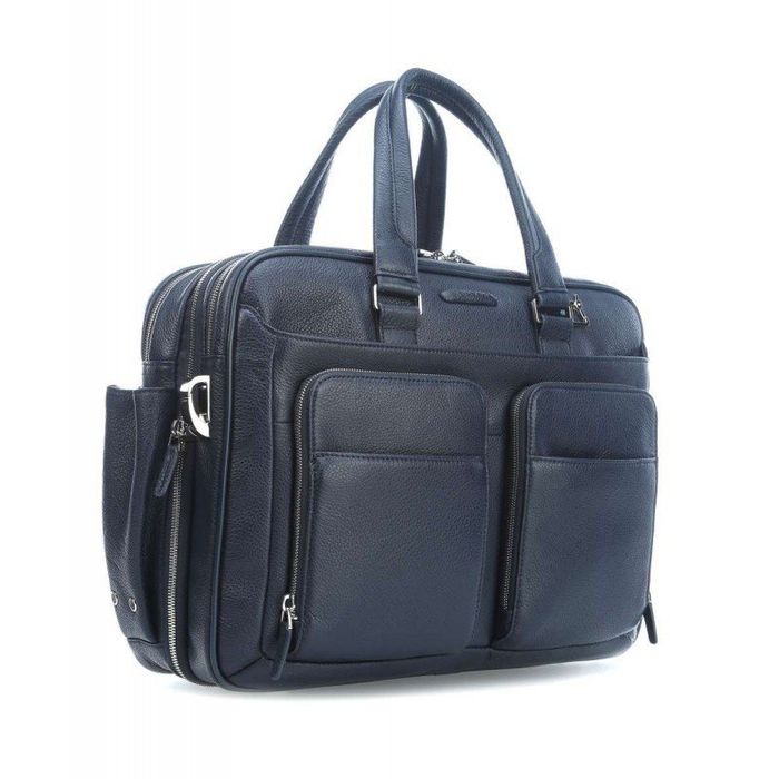 Чоловіча синя сумка Piquadro Modus (CA2765MO_BLU) купити недорого в Ти Купи