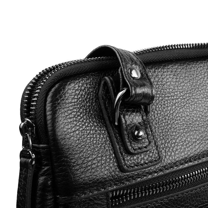 Кожаный мужской портфель BOND SHI1418-281 купить недорого в Ты Купи