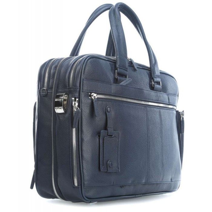 Чоловіча синя сумка Piquadro Modus (CA2765MO_BLU) купити недорого в Ти Купи