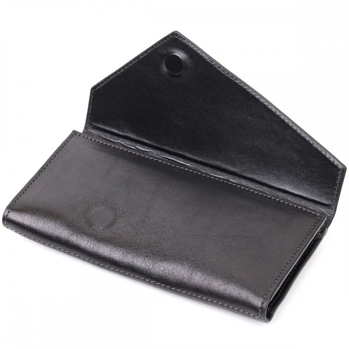Кожаный женский кошелек ручной работы GRANDE PELLE 11646 купить недорого в Ты Купи