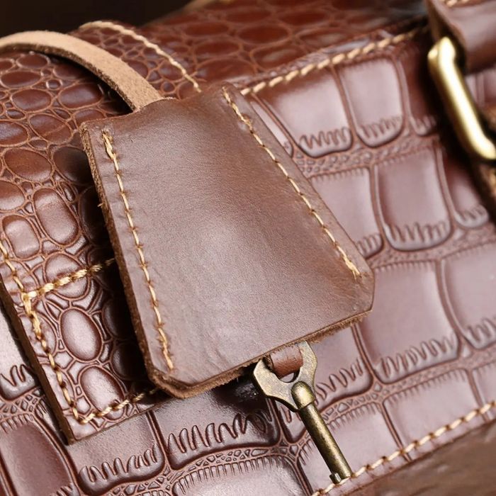 Жіноча шкіряна дорожня сумка Vintage 14285 купити недорого в Ти Купи