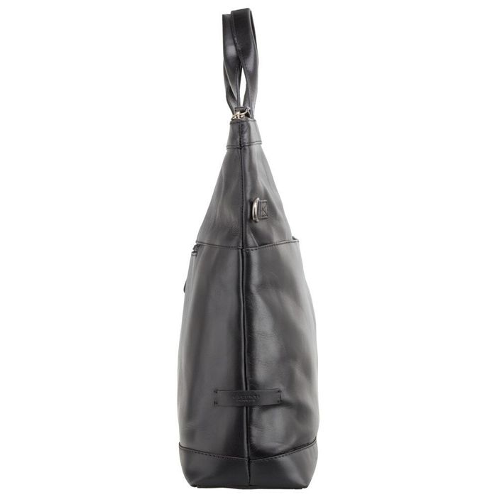 Чоловіча шкіряна сумка Visconti TC74 Axel (Oil Black) купити недорого в Ти Купи