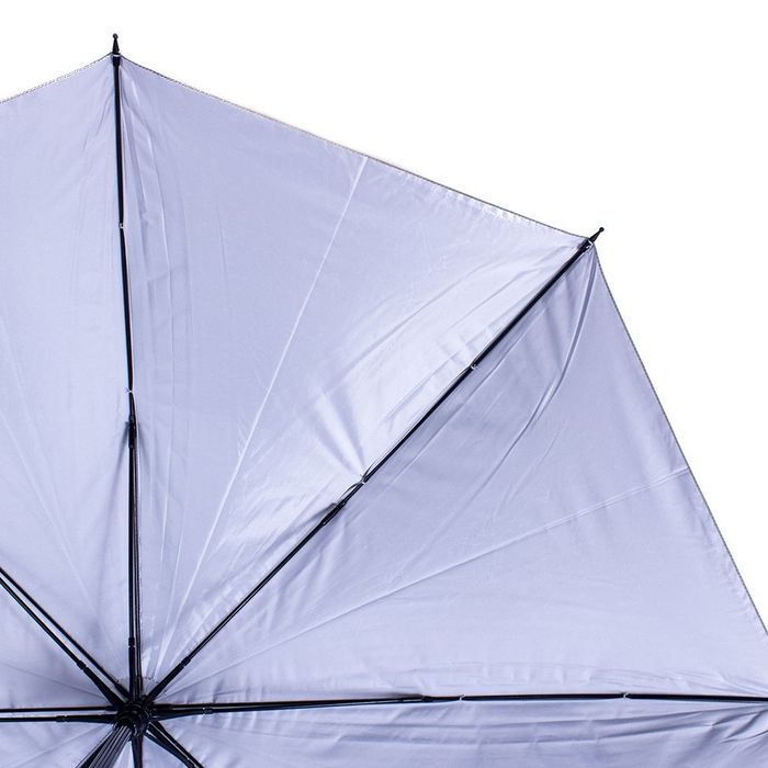 Зонт-трость мужской полуавтомат со светоотражающим куполом FARE серый купить недорого в Ты Купи
