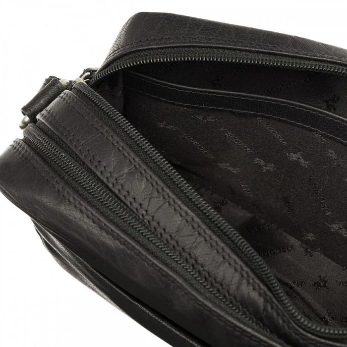Женская кожаная сумка Visconti S40 Brooklyn (Black) купить недорого в Ты Купи