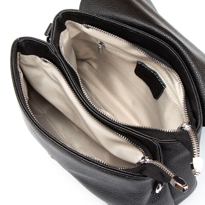 Женская кожаная сумка классическая ALEX RAI 99115 black купить недорого в Ты Купи