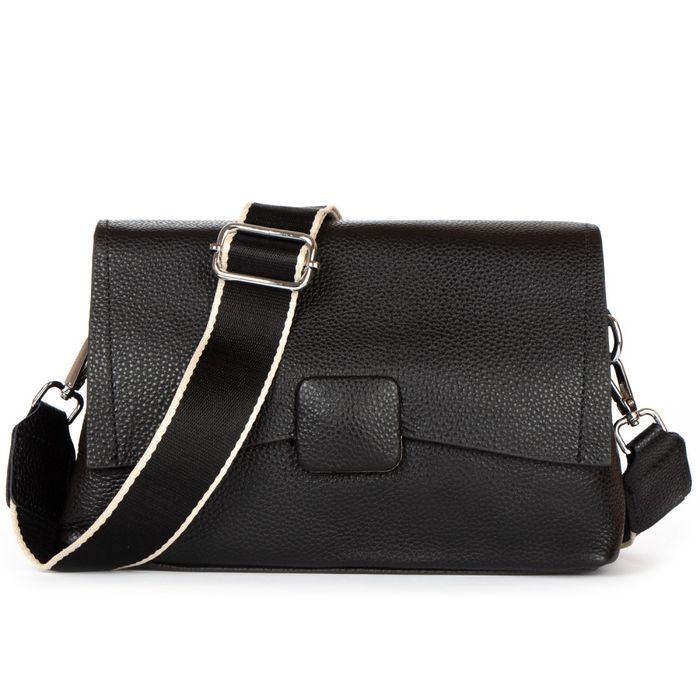 Женская кожаная сумка классическая ALEX RAI 99115 black купить недорого в Ты Купи