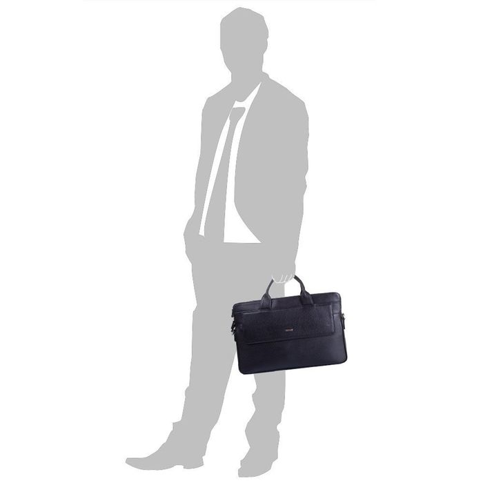 Мужская сумка с карманом для ноутбука 13,3" DESISAN SHI1348-01 купить недорого в Ты Купи