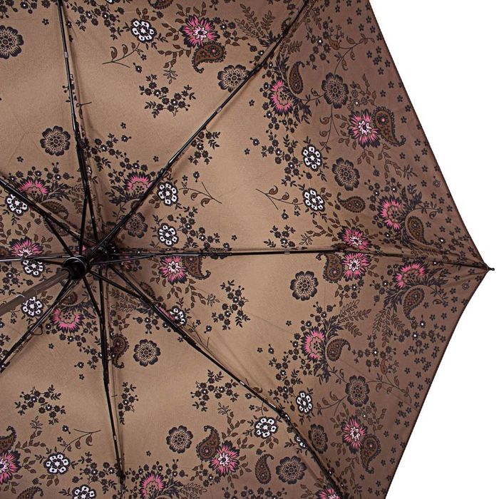 Коричневый женский зонт AIRTON полуавтомат купить недорого в Ты Купи