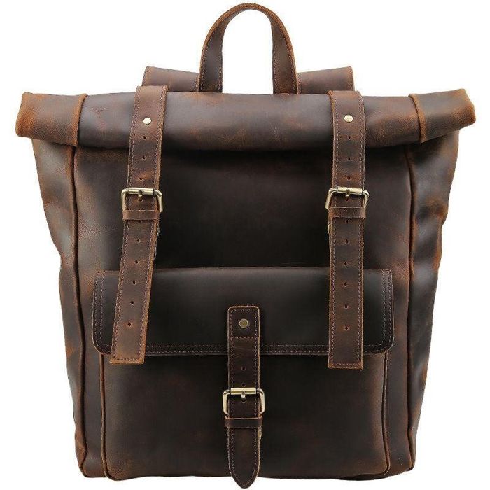 Мужской коричневый рюкзак Tiding p3171 купить недорого в Ты Купи