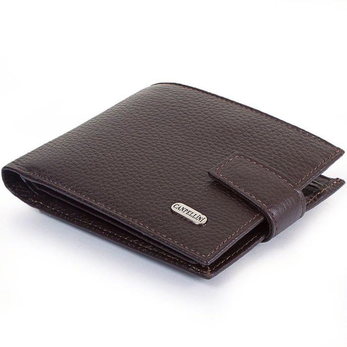 Чоловічий гаманець зі шкіри CANPELLINI SHI1107-14 купити недорого в Ти Купи