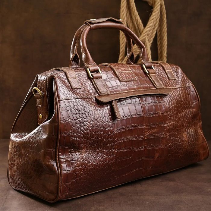Жіноча шкіряна дорожня сумка Vintage 14285 купити недорого в Ти Купи