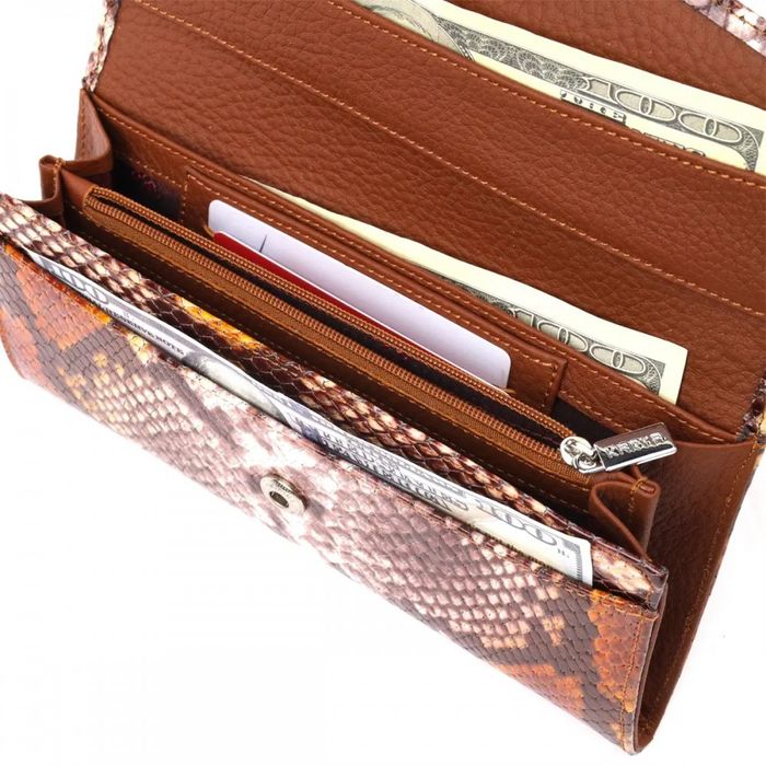 Жіночий гаманець зі шкіри KARYA 21117 купити недорого в Ти Купи