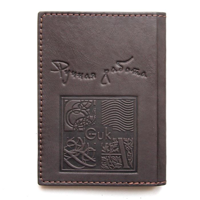 Обложка на паспорт Мануфактура Гук черная 809-14-07 купить недорого в Ты Купи