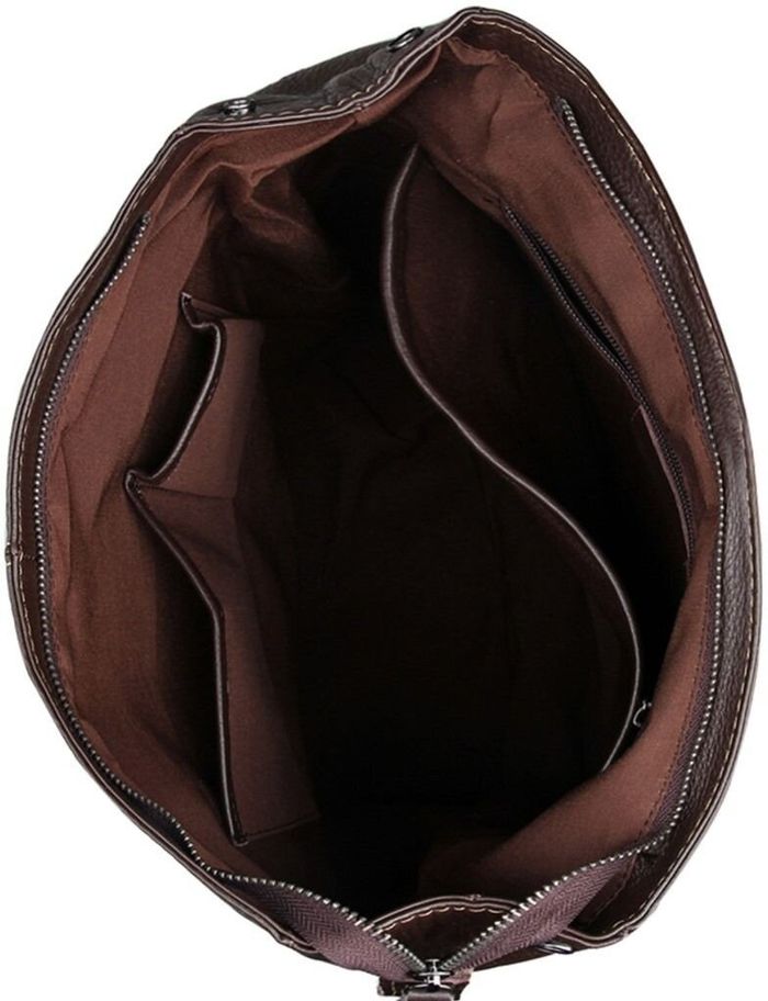 Чоловічий шкіряний рюкзак Vintage 14619 Темно-коричневий купити недорого в Ти Купи