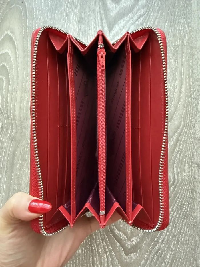 Гаманець з натуральної шкіри крокодила Ekzotic Leather stw30_5 купити недорого в Ти Купи