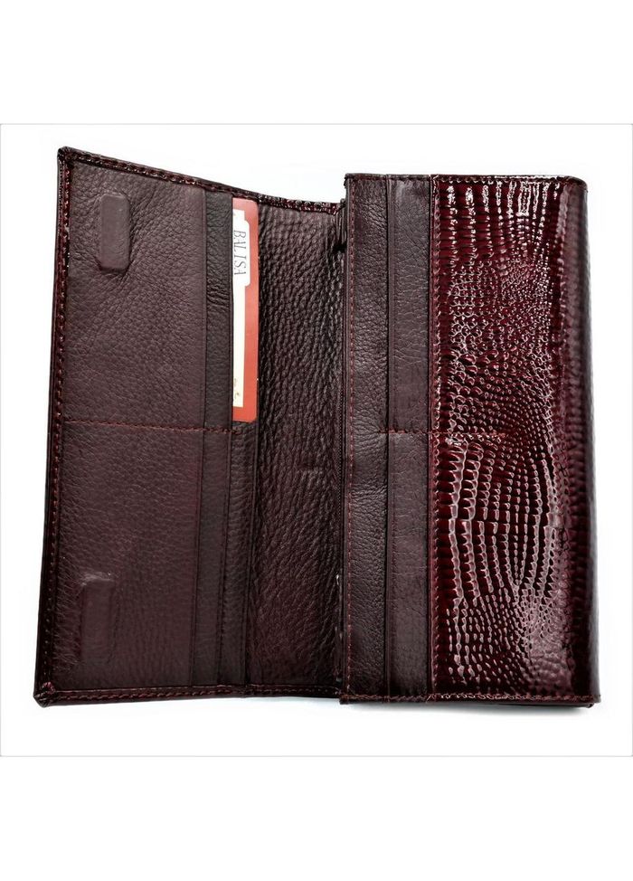 Шкіряний жіночий гаманець Weatro 581-B153-1 Червоний (Марсала) купити недорого в Ти Купи