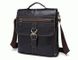 Чоловіча шкіряна сумка Vintage 14612 Темно-коричневий