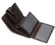 Чоловічий темно -коричневий гаманець, виготовлений з натуральної шкіри Vintage 14925
