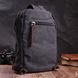 Чоловічий рюкзак з тканини Vintage 22182, Чорний
