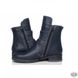 Синие кожаные демисезонные ботинки Villomi Tera-01s