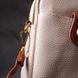 Молодіжна жіноча шкіряна сумка через плече Vintage 22270, Білий