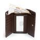 Женский лаковый кожаный кошелек PE DR. BOND PEW214 brown