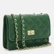 Женская кожаная сумка Borsa Leather K11512z-green