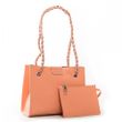 Жіноча сумочка з шкіри моди 01-06 7153 помаранчевий