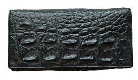 Кошелек из натуральной кожи крокодила Ekzotic Leather cw18_2 купить недорого в Ты Купи