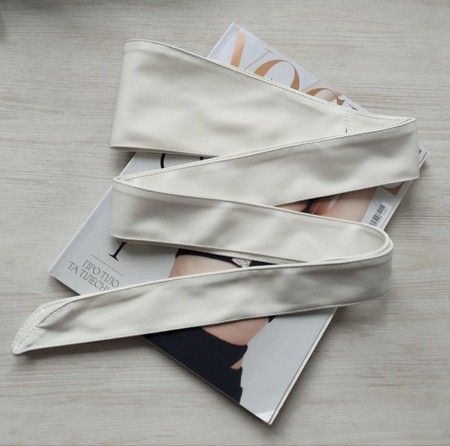 Пояс кушак молочный ks78 купить недорого в Ты Купи